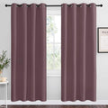 NICETOWN Dry Rose Blackout Curtains 78" Long by NICETOWN
