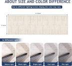 2x5 Washable Runner Rugs，Modern Abstract Rug Runner, Ultra-Thin Kitchen Runner - Image 2