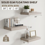 Dreamland Grey Floating Shelves - Image 3