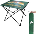 VILLEY Portable Camping Side Table, Ultralight Aluminum Folding Table by VILLEY