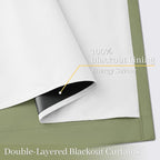 Yakamok Sage Blackout Curtains 96 Inches Long - Image 4