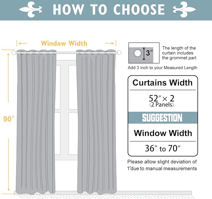 ChrisDowa Room Darkening Curtains - Image 5