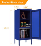 Slim Metal Storage Cabinet - Image 3