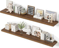 55 Inch Floating Shelves, 12 Inch Deep Floating Shelves by Unknown