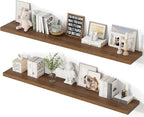 55 Inch Floating Shelves, 12 Inch Deep Floating Shelves by Unknown