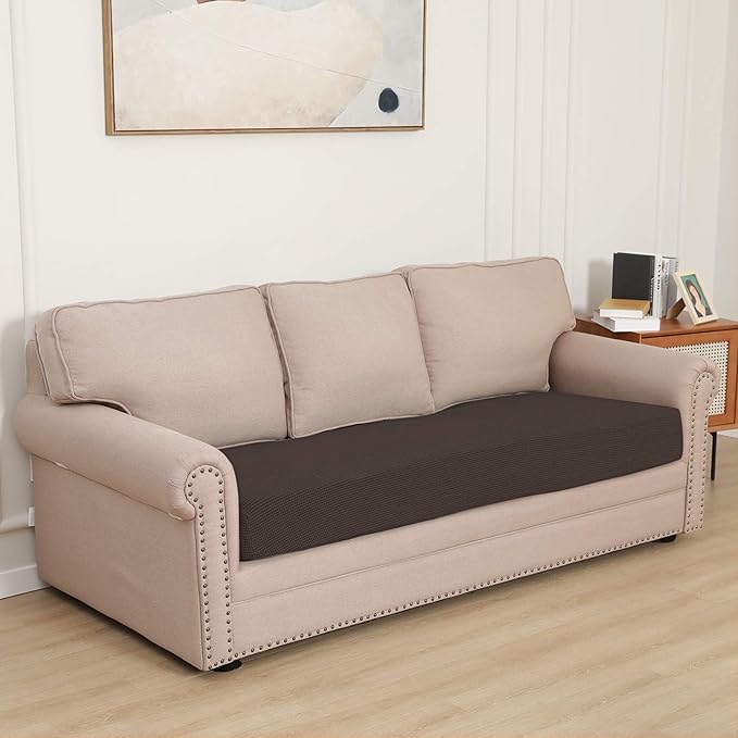 Easy-Going Stretch 1 Piece Couch Cushion Cover - Image 2
