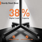 Perlegear Rolling TV Stand for 23-60 Inch LED Flat Screen/Curved TVs up to 88lbs - Image 6