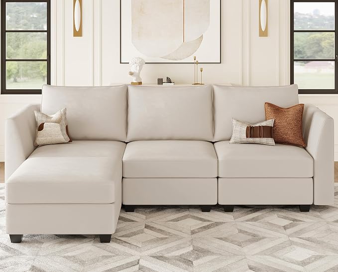 Belffin Convertible Sectional Sofa - Image 3