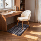 Gray Rabbit Plush Rug 2'x3', Fluffy Shaggy Area Rug - Image 3