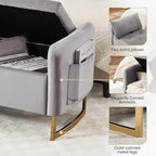 48" End of Bed Bench, Modern Storage Benches - Image 5