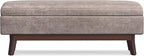 SIMPLIHOME Owen Rectangular Storage Ottoman - Image 6