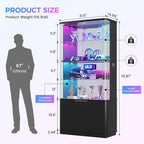 71" Tall RGB Display Cabinet - Image 2