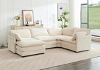 ROWHY 113'' Modular Sectional Cloud Couch, 5 Seater Corner Sofa Big Comfy - Image 7