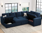 Belffin Modular Sectional Sleeper Sofa - Image 3