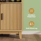 FiveWillowise Fluted Buffet Cabinet - Image 3