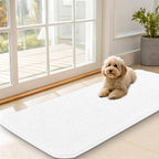 OLANLY Dog Door Mat for Muddy Paws 47x20, Super Absorbent Chenille Mud Mat | by OLANLY