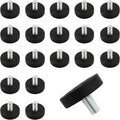 20Pcs 5/16" Thread Adjustable Furniture Levelers, M8 Stainless Steel Screw in by Unlorspy