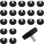 20Pcs 5/16" Thread Adjustable Furniture Levelers, M8 Stainless Steel Screw in by Unlorspy
