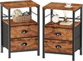 Furologee Night Stand Set of 2, Nightstand by Furologee