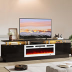80" TV Stand for Living Room, Modern Entertainment Center & Media Console by Unknown