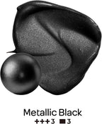 Nicpro Metallic Black Acrylic Paint, 8.45oz/250ml Large Pearlescent Acrylic - Image 2