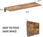 Need Fold Wall Mounted Table Folding Workbench Length 47.2" Width 20" Perfect - Image 3