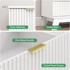 Xixini Fluted Dresser for Bedroom - Image 6