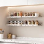 upsimples Floating Shelves for Wall, Wall Shelves for Decor Storage Set of 6 - Image 7