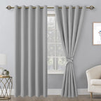 Blackout Curtains for Bedroom, 60 x 84 Inch, 2 Panels | Thermal Insulated & - Image 8