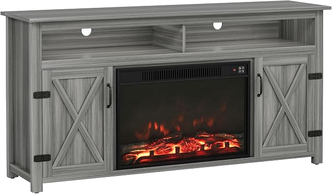 YESHOMY Fireplace TV Stand for Television up to 65+ Inch - Image 7