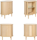 WERMO 28'' Fluted Bar Cabinet - Image 8
