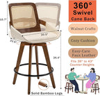 Mid Century Modern Counter Stools - Image 2