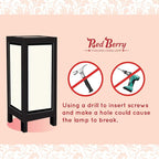 RED BERRY THAILAND LANNA LAMP Japanese Sakura/Cherry Blossom LAMP - Image 10