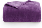 BEDELITE Fleece Blanket Soft Plush Twin Size Blanket Purple 60"x80" | Ultra - Image 8