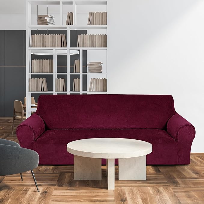 Peryiter 3 Pcs Couch and Loveseat Covers Set Sofa Cover - Image 7