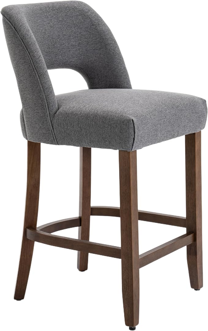 VKNOW Bar Stools Set of 2, Modern Counter Stools - Image 8