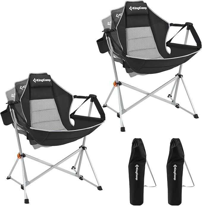 KingCamp Hammock Camping Chair, Swinging Portable Camp Chairs by KingCamp