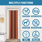 H.VERSAILTEX Doorway Curtain Blackout Closet Door Curtain Room Divider Window - Image 4