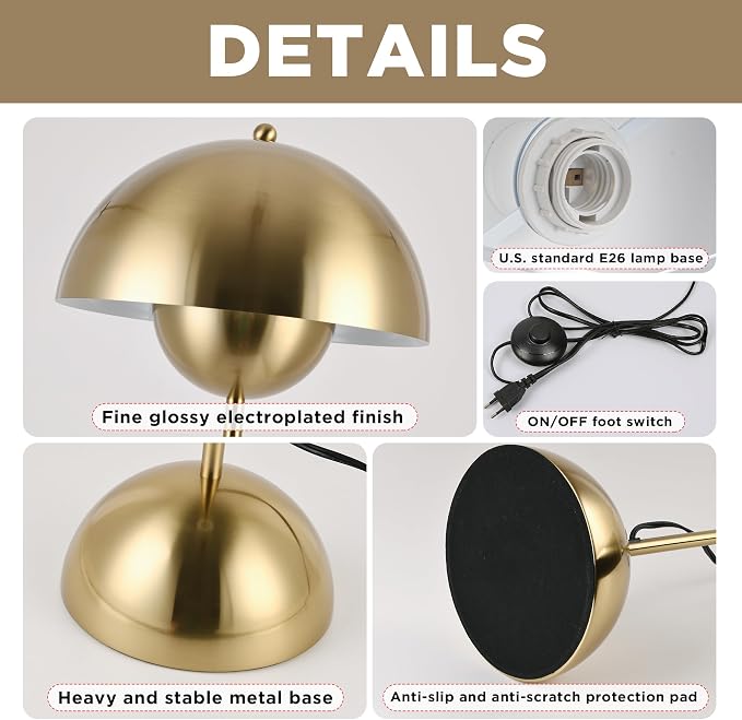 COSYLUX Modern Floor Lamp for Living Room, Industrial Tall Standing Lamp for - Image 7