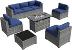 Aoxun Patio Furniture Sets, 8-Piece Outdoor Patio Furniture - Image 8