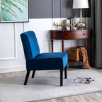 Container Furniture Direct Reese Mid Century Modern Accent Chairs Set of 2 - Image 7