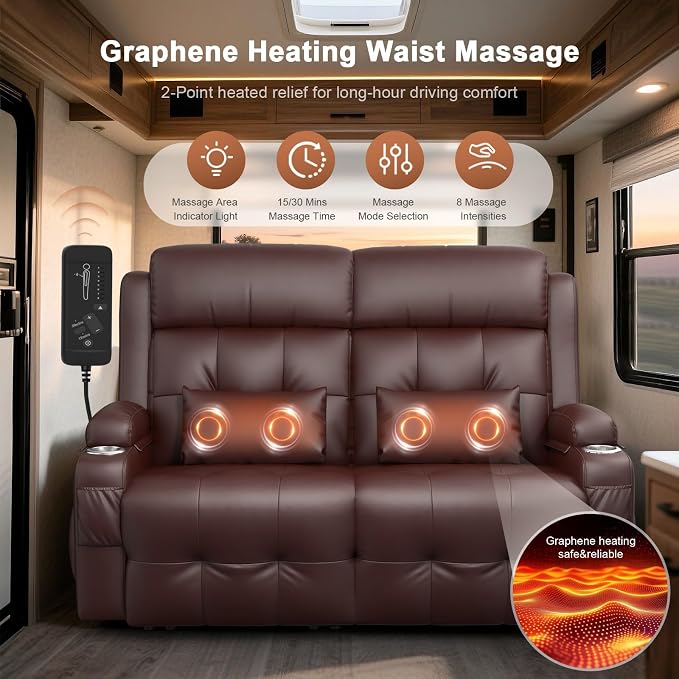 Power Loveseat Recliner Sofa - Image 4