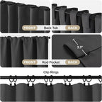 Joydeco Blackout Curtains 108 Inches Long - Image 3