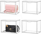 Clear Stackable Plastic Storage Bins by LXLXXL