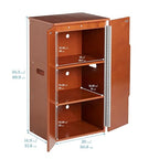 ECR4Kids Wooden Pretend Play Kitchen Refrigerator - Image 2