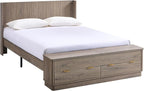 T4TREAM Fluted Queen Size Bed Frame - Image 7