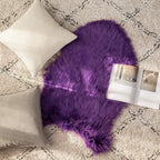 MIULEE Fluffy Area Rug 2x3 ft Faux Fur Sheepskin Rug - Image 7