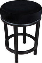 Meridian Furniture 977Black-C Monette Collection Art Deco Counter Stool - Image 6