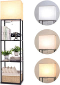 Gupuzm Floor Lamp with Shelves, Large Size Rectangle Standing Lamp with 3 Color by GUPUZMproducesandsellslamp