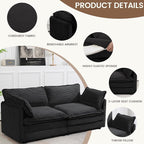 ROWHY Sectional 2 Seat Cloud Loveseat - Image 4